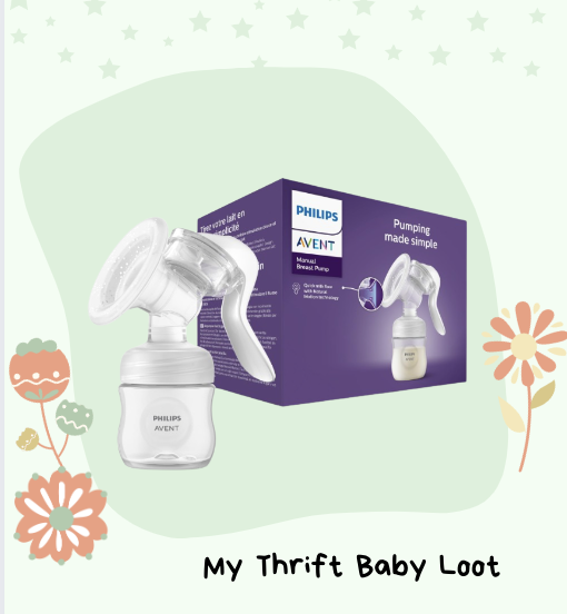 Preloved Philips manual breast pump